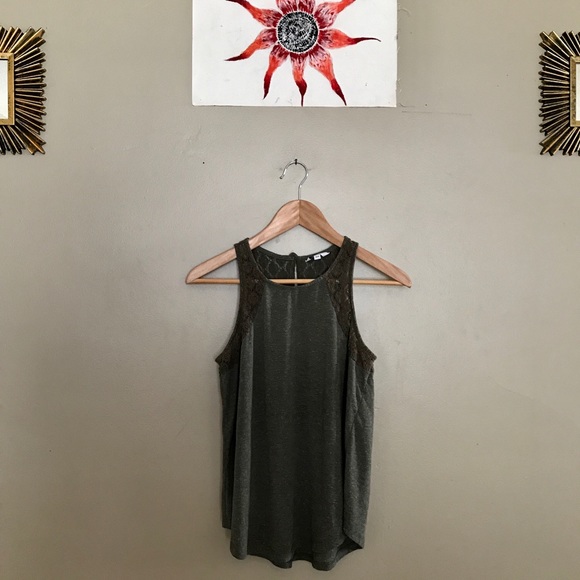 REITMANS olive green sleeves tank top - Picture 2 of 5